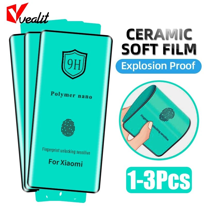 Película Cerâmica Xiaomi: Proteção Antiexplosão!