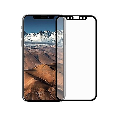 Película Coverage Color Preta para iPhone X e XS - Gorila Shield