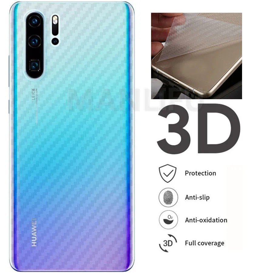 Película de Carbono 3D para Huawei e Honor