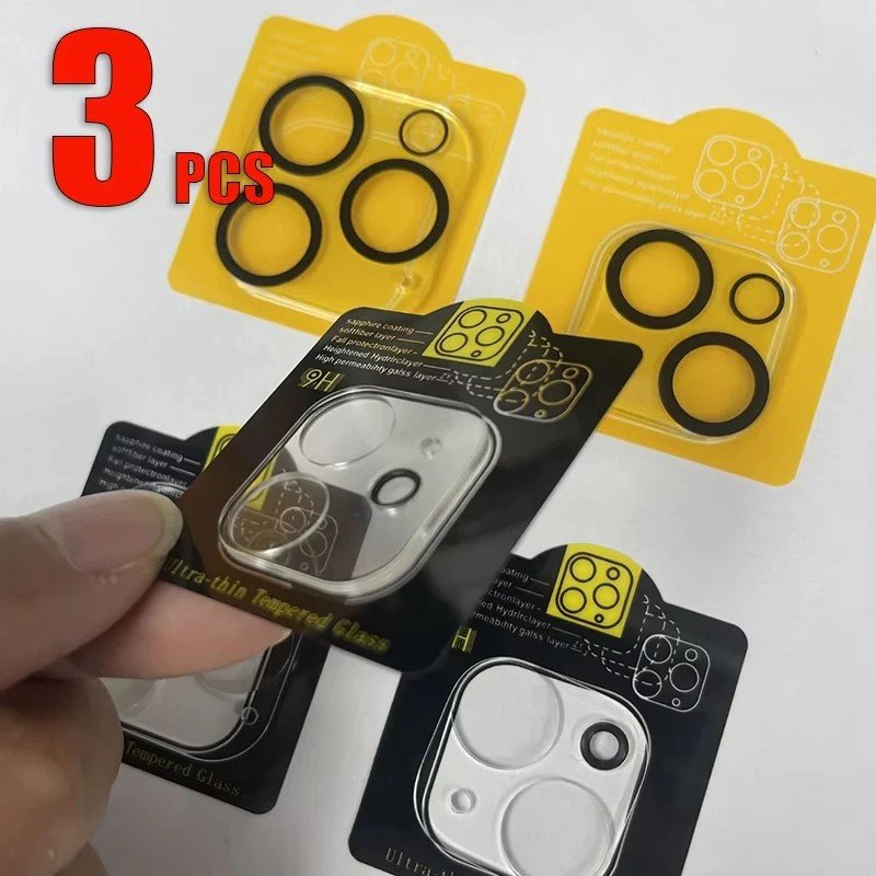 Película de Lente Câmera iPhone: Proteção 9H Total!