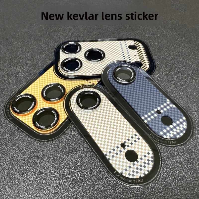 Película de Lente iPhone 17: Proteção Kevlar Pro Max