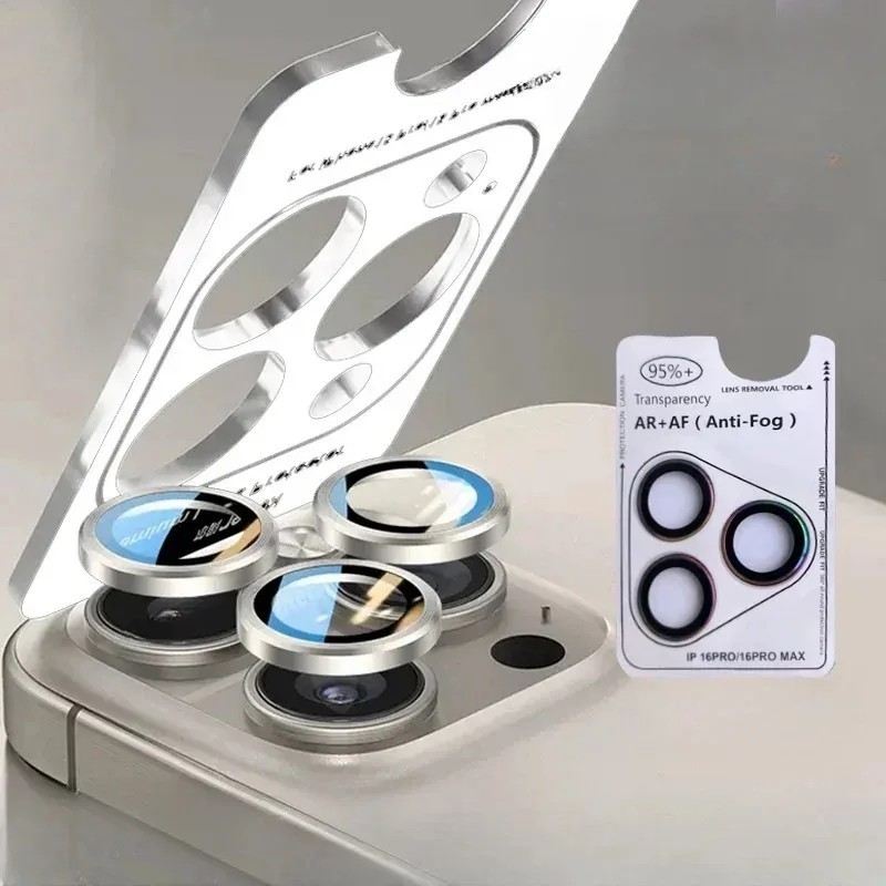 Película de Lente iPhone: Proteção Total AR+AF