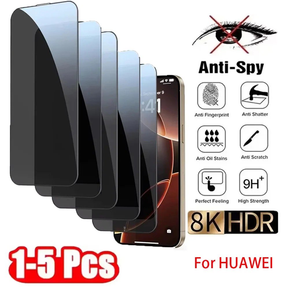 Película de Privacidade Anti-Spy para Honor e Huawei 🛡️