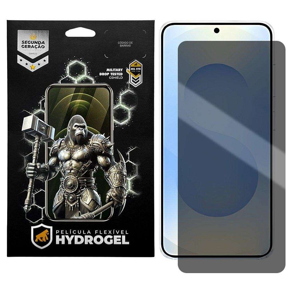 Película de Privacidade Gshield para Samsung Galaxy S25 Plus: Proteja sua tela e dados com tecnologia Hydrogel