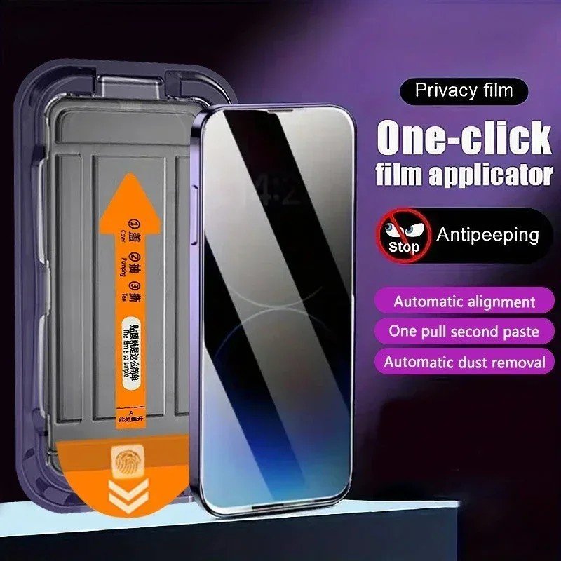 Película de Privacidade iPhone 17 ao 14: Instalação Fácil