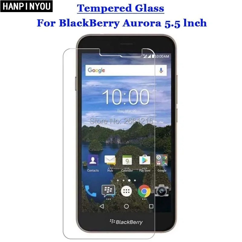 Película de Vidro BlackBerry Aurora: Proteção 9H Premium