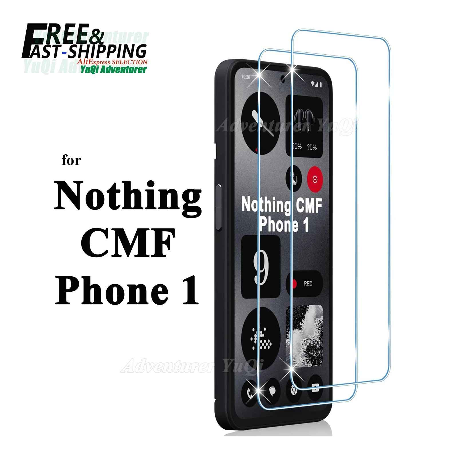 Película de Vidro CMF Phone 1: Proteção 9H!