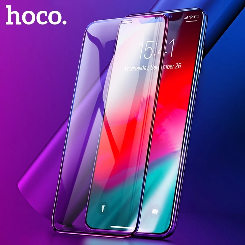 Película de Vidro HOCO: Proteção Total para iPhone