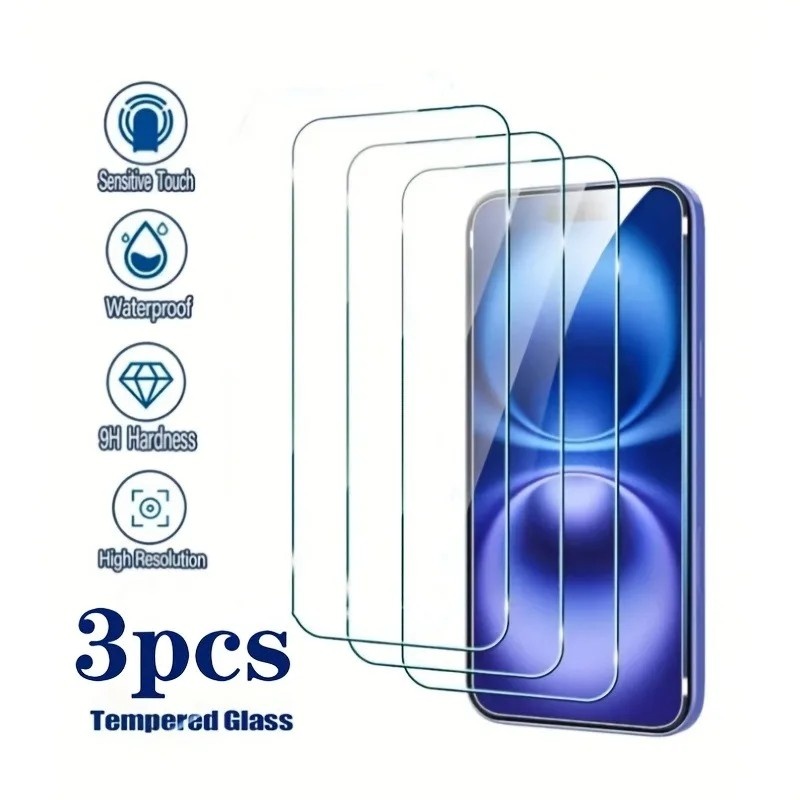 Película de Vidro iPhone: 3x Mais Proteção!