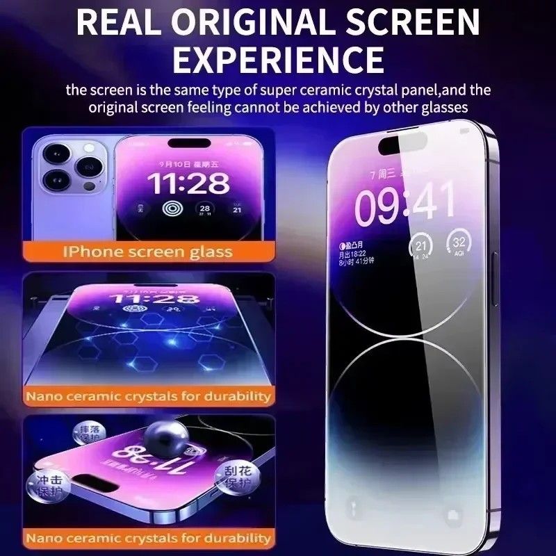 Película de Vidro iPhone: Anti-Risco e Privacidade!
