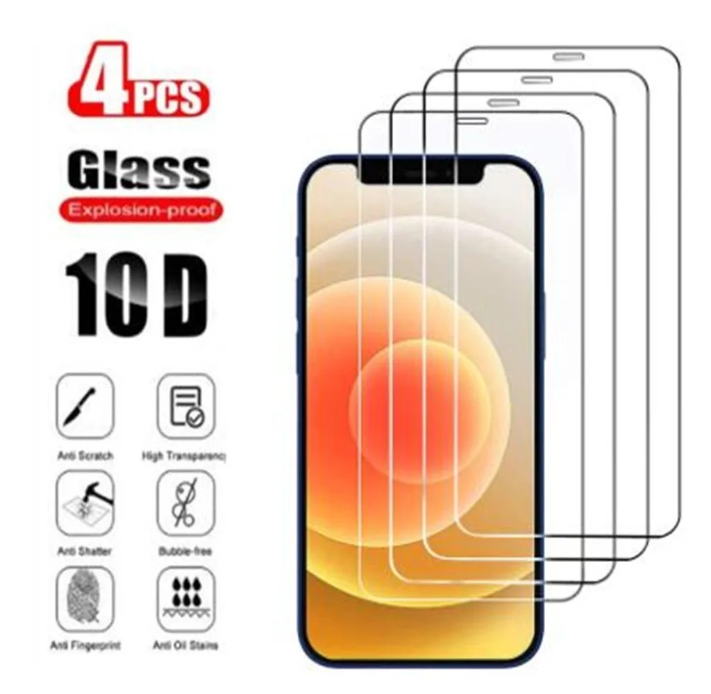 Película de Vidro iPhone: Proteção 4x Mais Forte!