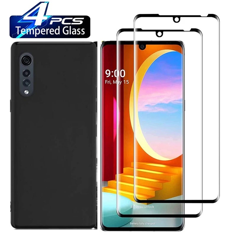 Película de Vidro LG Velvet/G9/Wing 5G - 9H Curva!