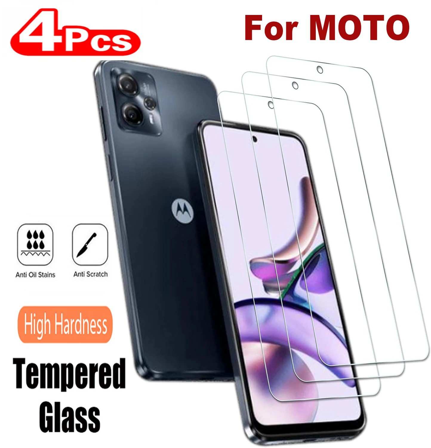 Película de Vidro Moto G: Proteção 9H Antirrisco