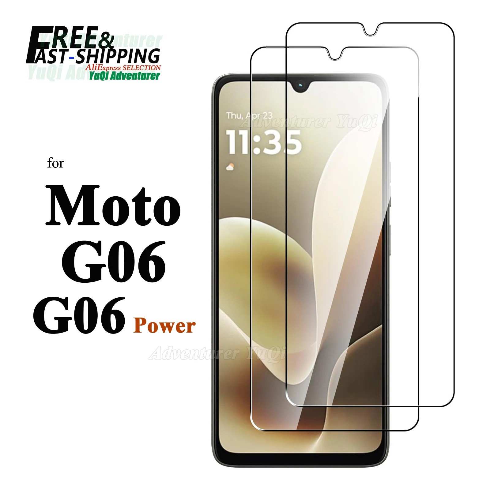 Película de Vidro Moto G06 e G06 Power: Blindagem 9H