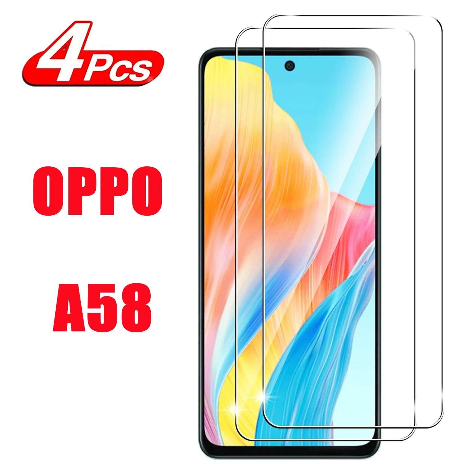 Película de Vidro OPPO A58: Proteção HD Antirrisco