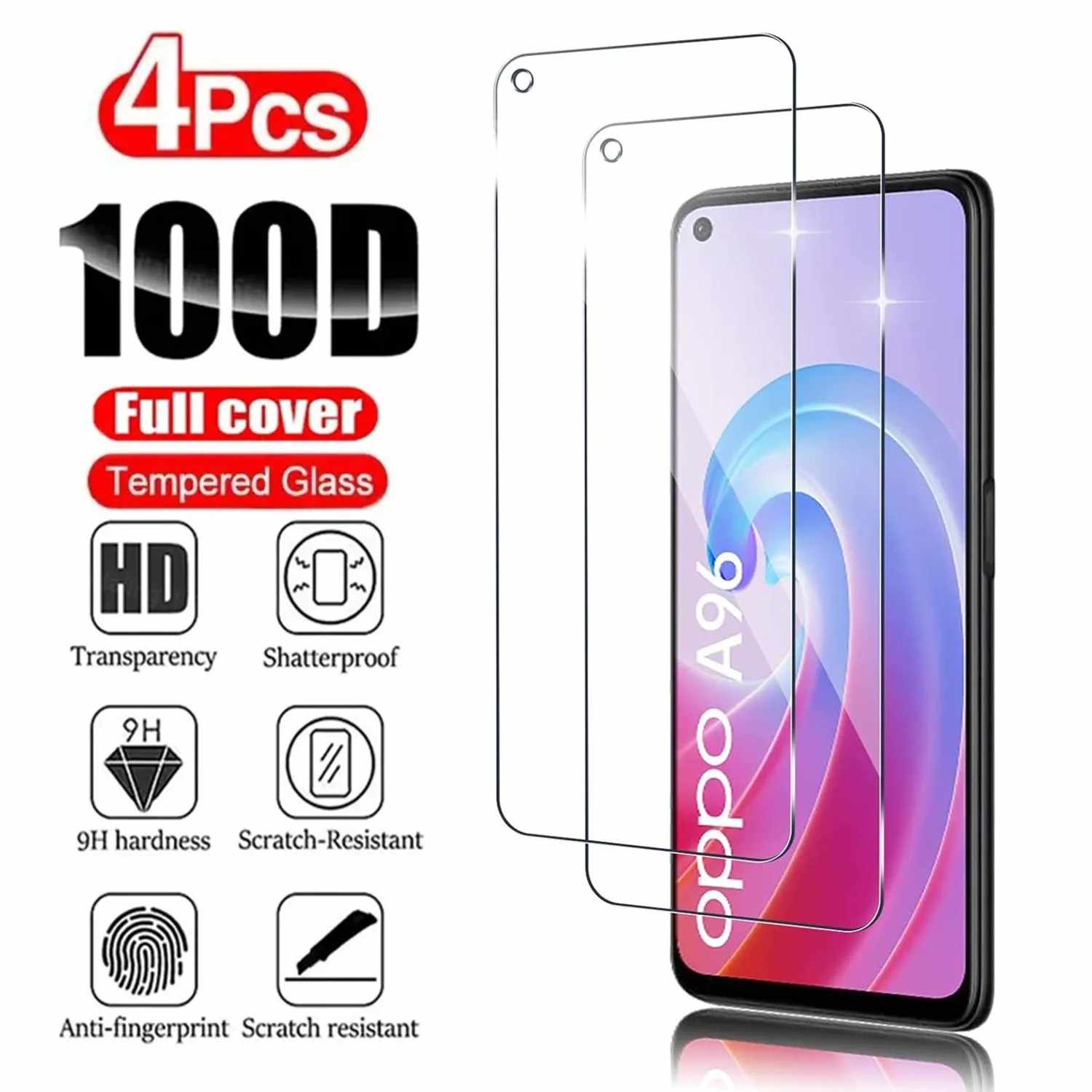 Película de Vidro OPPO A96: Proteção HD Imbatível!