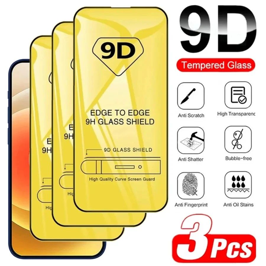 Película de Vidro OPPO: Proteção 9D Total!