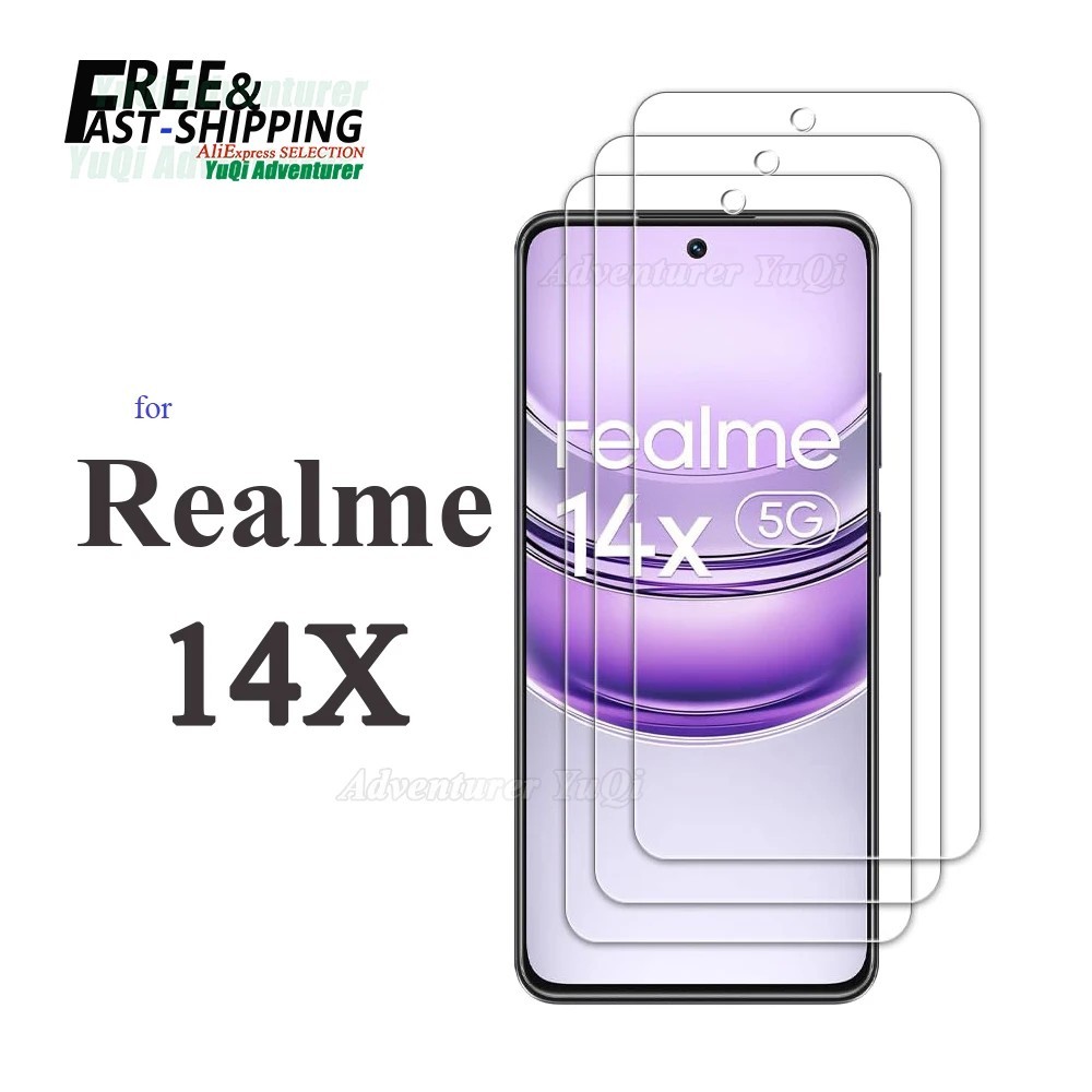 Película de Vidro Realme 14X 5G: Proteção 9H!