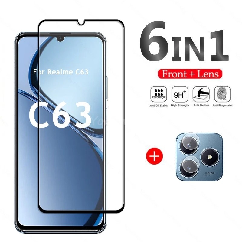 Película de Vidro Realme C63: Proteção Total!
