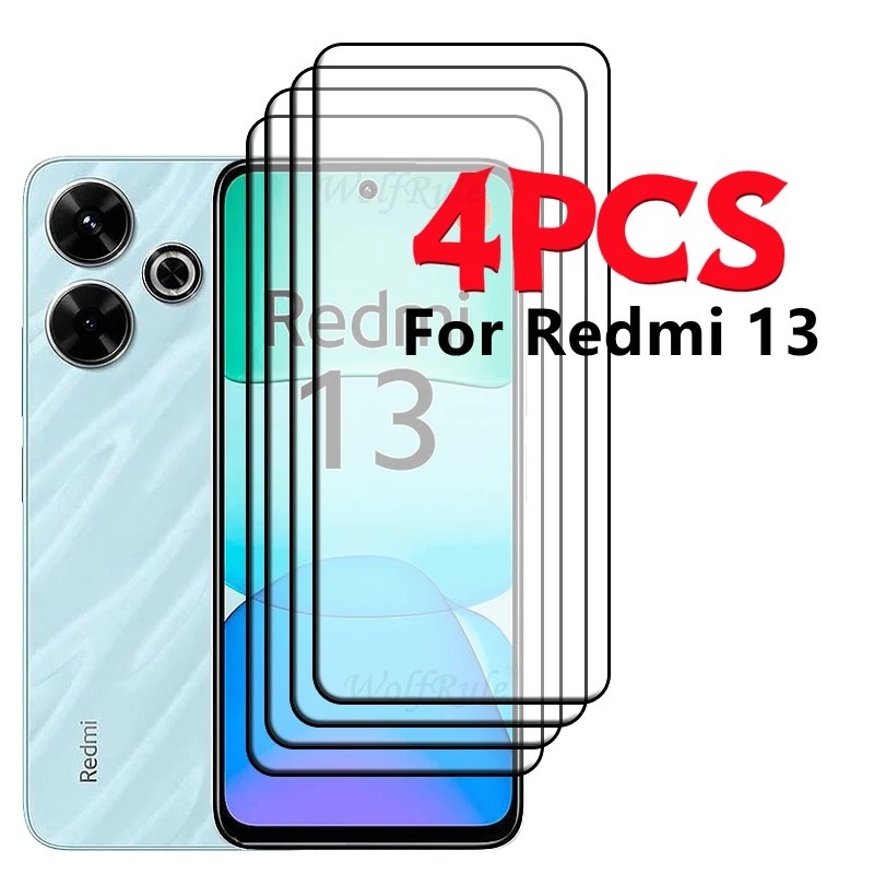 Película de Vidro Redmi 13: Proteção 9H!