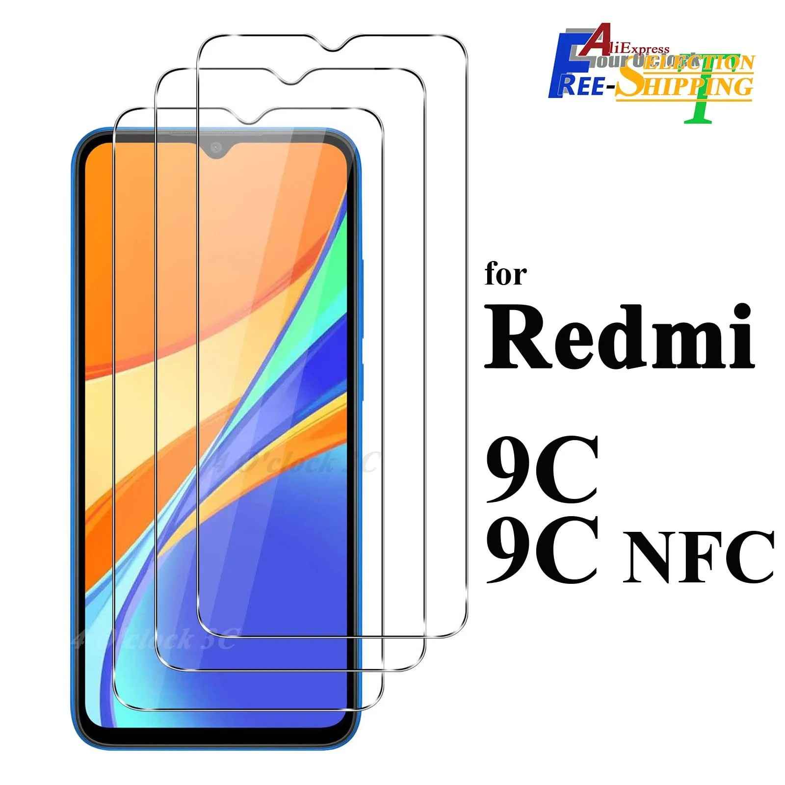 Película de Vidro Redmi 9C NFC: Proteção 9H!