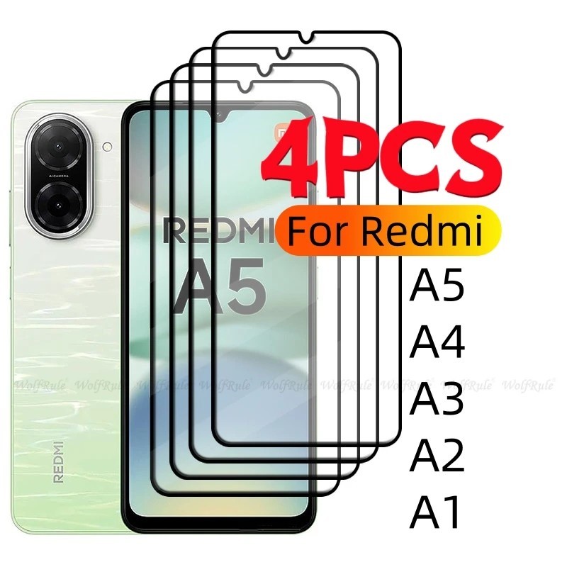 Película de Vidro Redmi A5: Proteção 9H!