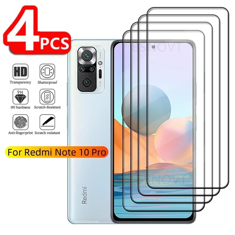 Película de Vidro Redmi Note 10 Pro: Proteção 9H!