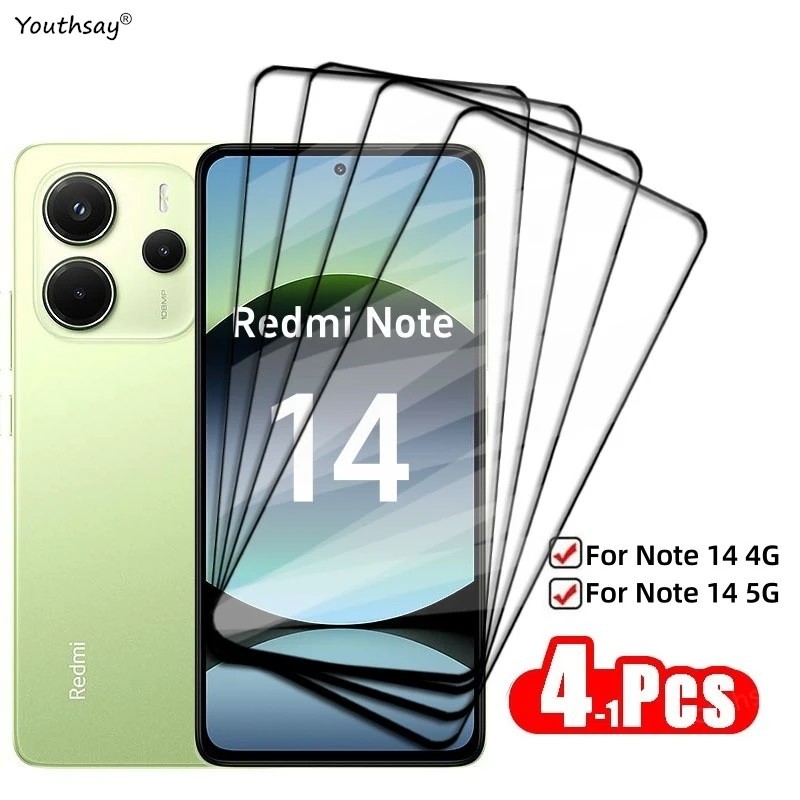 Película de Vidro Redmi Note 14: Proteção 9H!