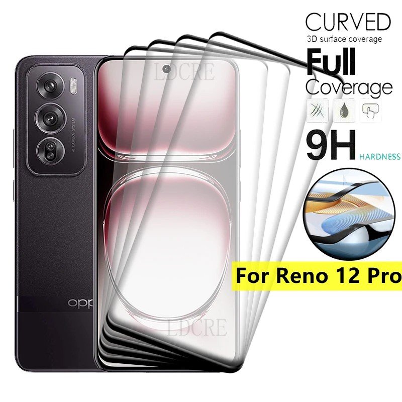 Película de Vidro Reno 12 Pro: Proteção 9H!
