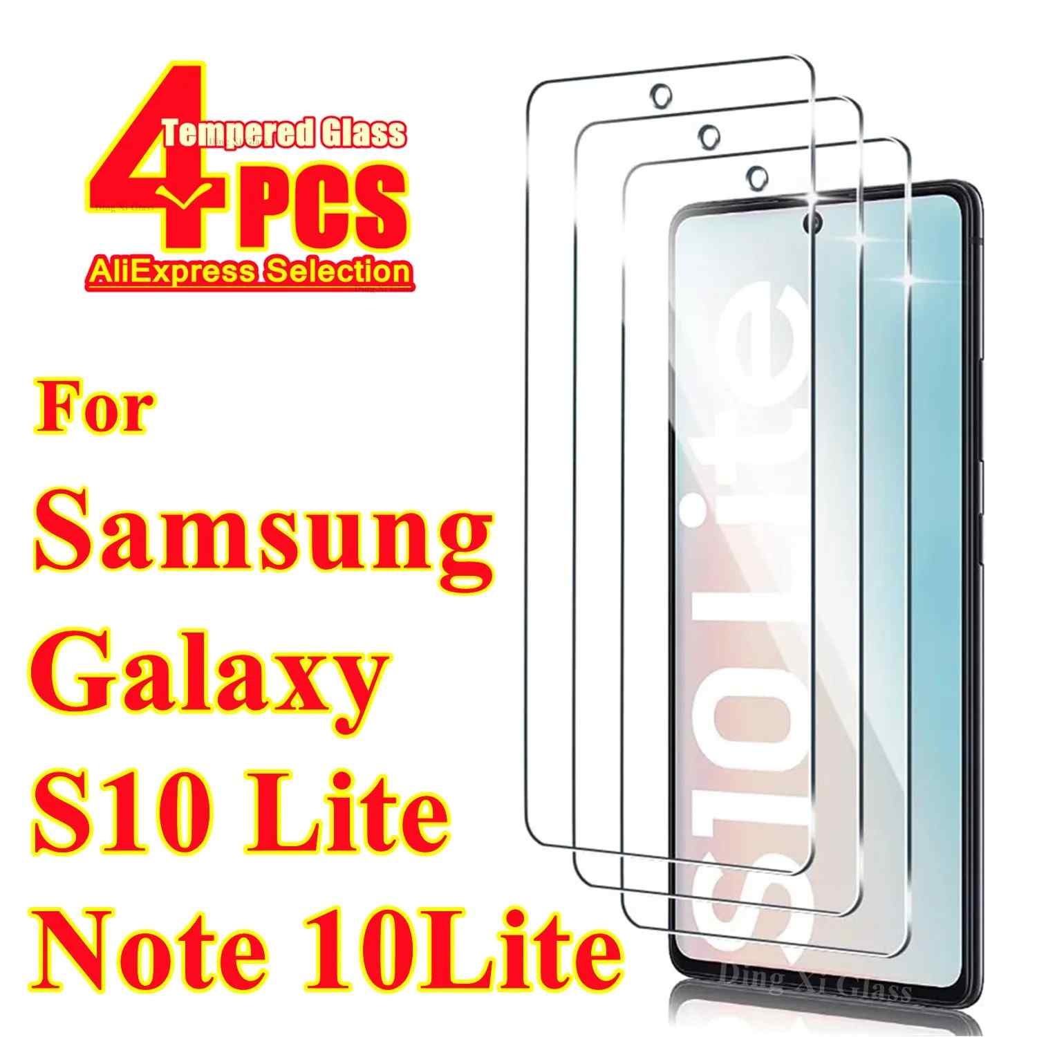 Película de Vidro S10 Lite/Note 10 Lite: Proteção HD