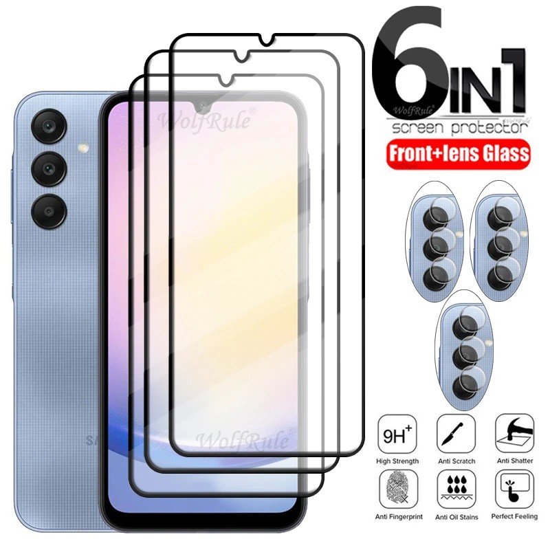 Película de Vidro Samsung A25: Proteção 9H + Câmera!