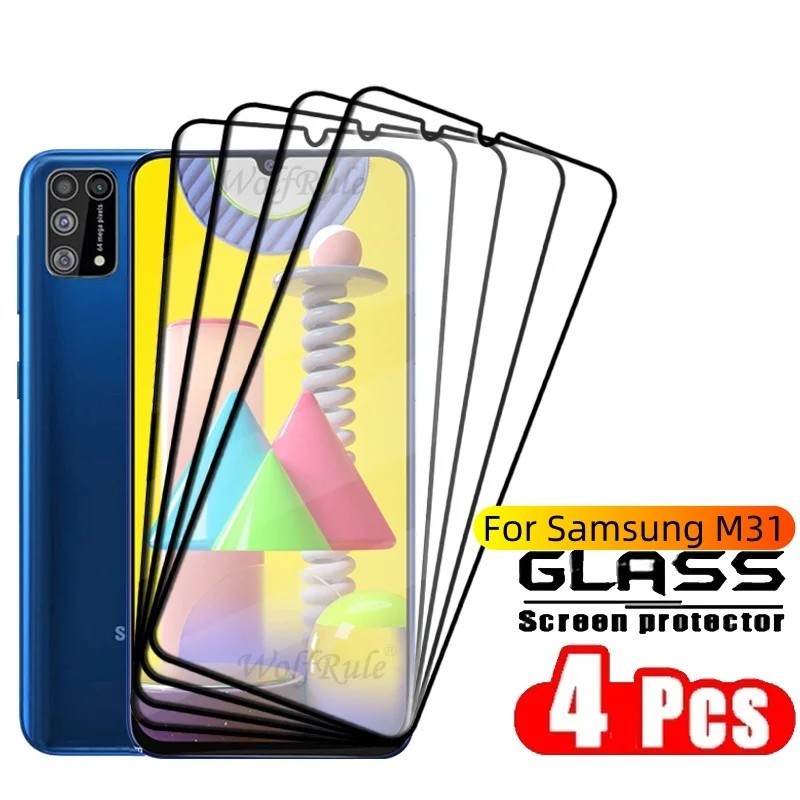 Película de Vidro Samsung M31: Proteção 9H Full Cover