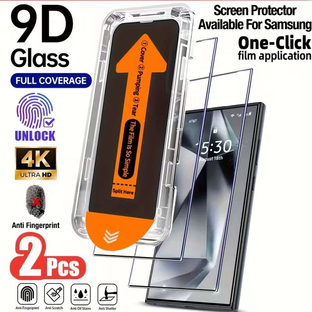 Película de Vidro Samsung S25, S24 Ultra e Linha A: Proteção HD