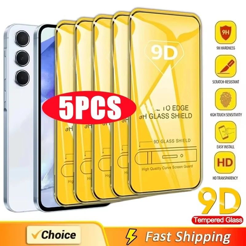 Película de Vidro Temperado 9D Premium para Samsung Galaxy