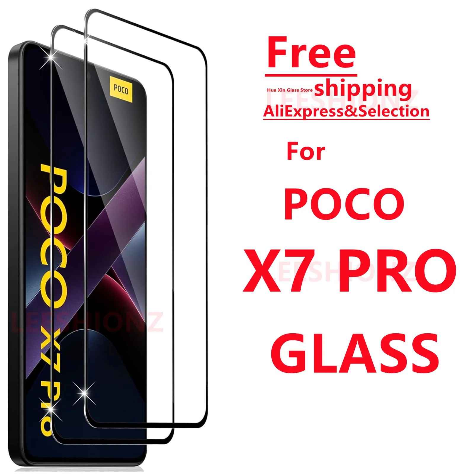 Película de Vidro Temperado Poco X7 Pro: Proteção de Elite