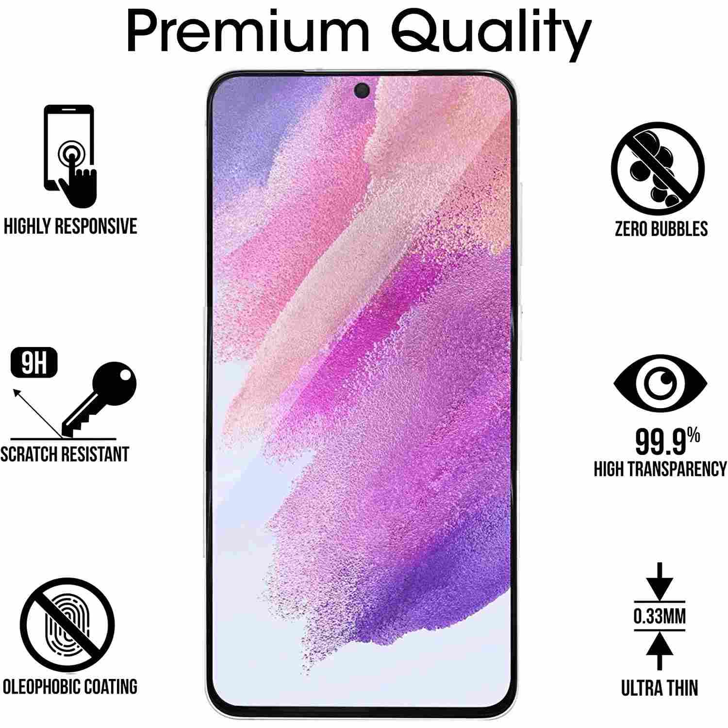 Película de Vidro Temperado Samsung Galaxy: Proteção Ultra Resistente