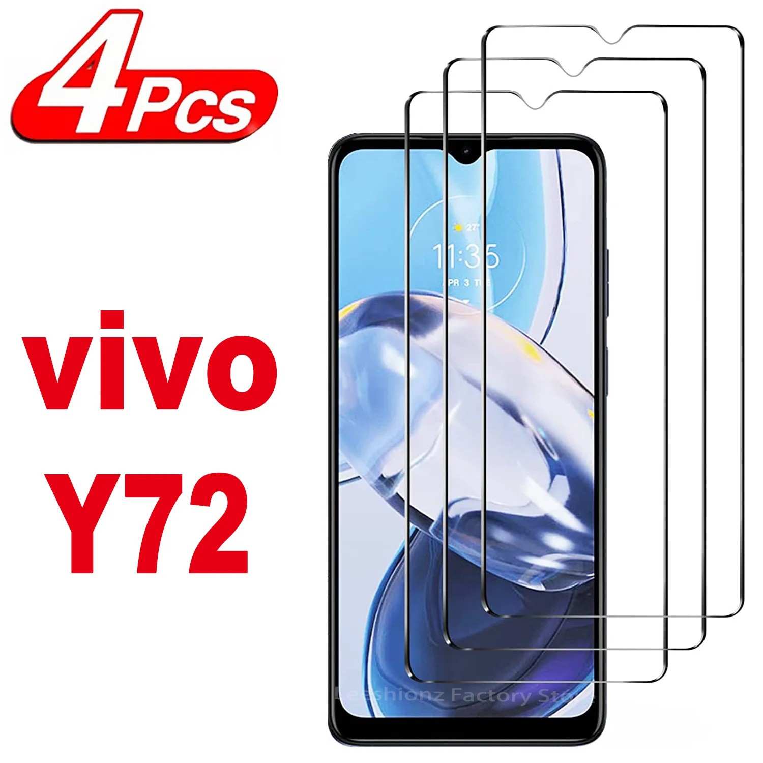 Película de Vidro Vivo Y72 5G/Y72t: Proteção Total!