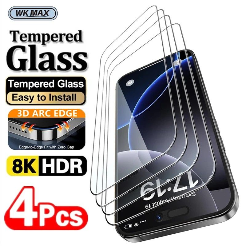 Película de Vidro WKMAX: Proteção Total para seu iPhone