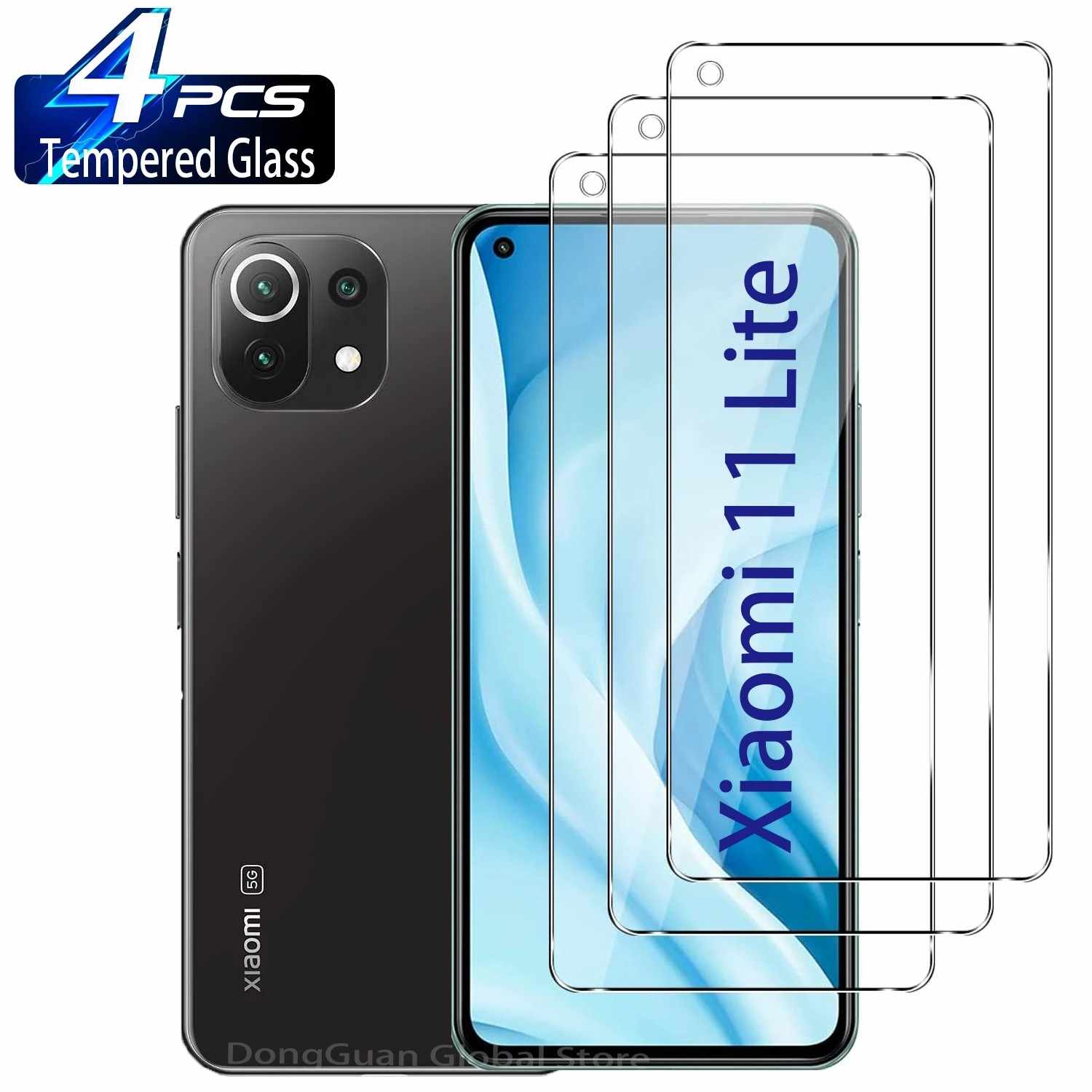 Película de Vidro Xiaomi 11 Lite 5G NE: Proteção 9H
