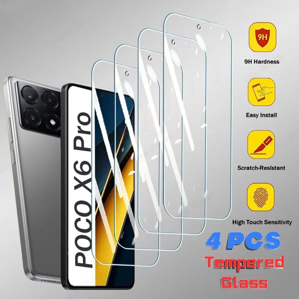 Película de Vidro Xiaomi Poco: Proteção HD e Full Cover