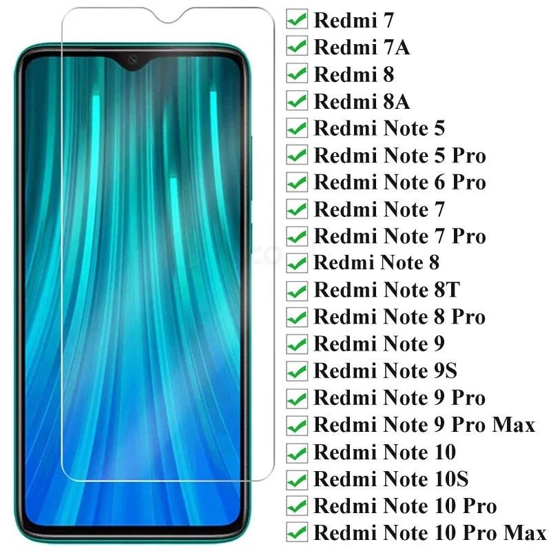 Película de Vidro Xiaomi Redmi: Proteção 9H Premium
