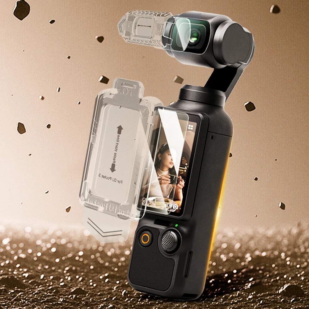 Película DJI Pocket 3 AR: Imagens Nítidas!