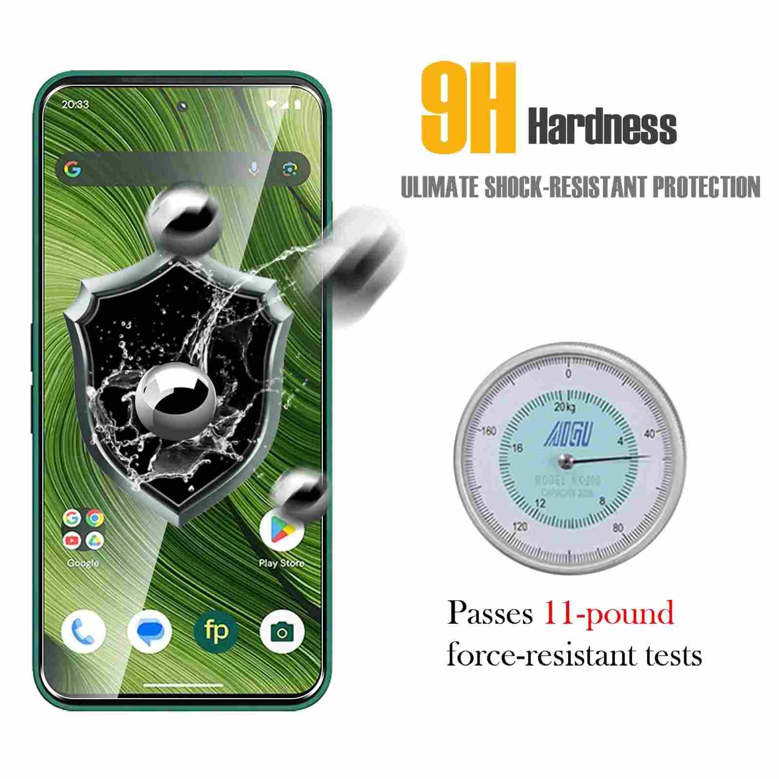 Película Fairphone 6: Proteção 9H Antirrisco