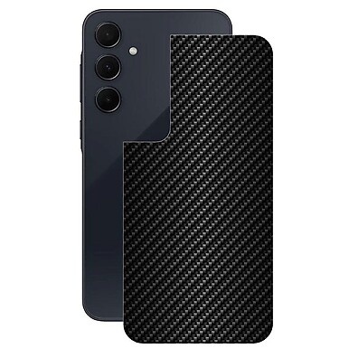Película Fibra Carbono p/ Samsung A55 5G - Proteção + Estilo