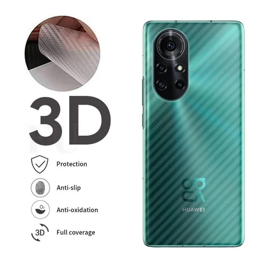 Película Fibra de Carbono Huawei: Proteção Premium!