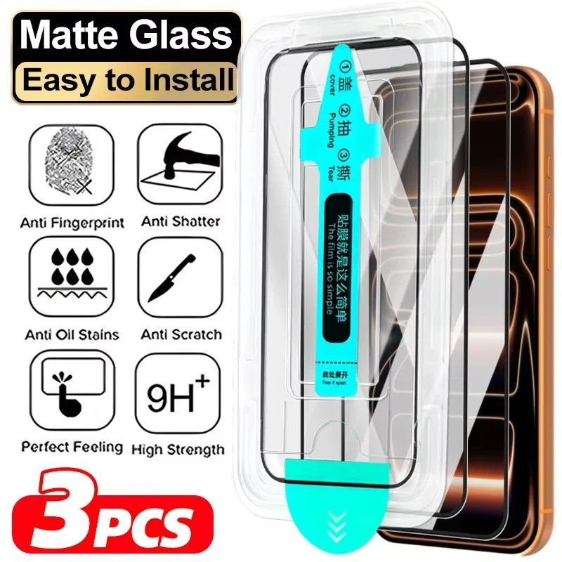 Película Fosca iPhone 17: Proteção 9H e Anti-Reflexo