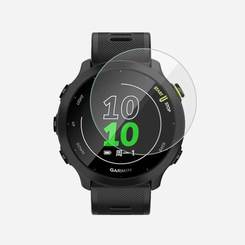 Película Garmin FR55: Proteção 9H Antirrisco!