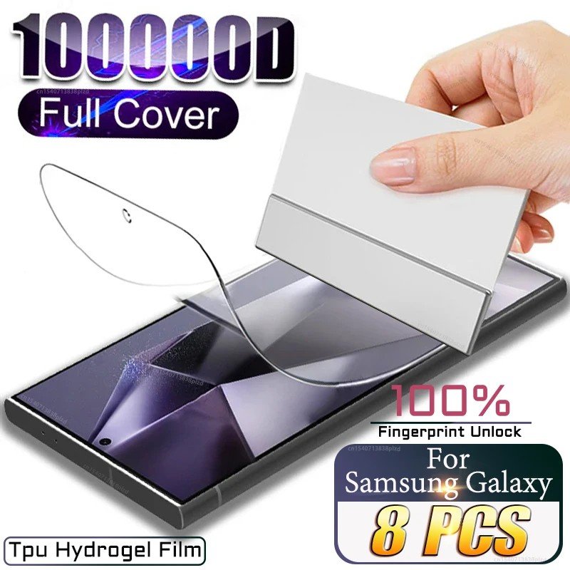 Película Hidrogel 8P: Proteção Total para seu Samsung