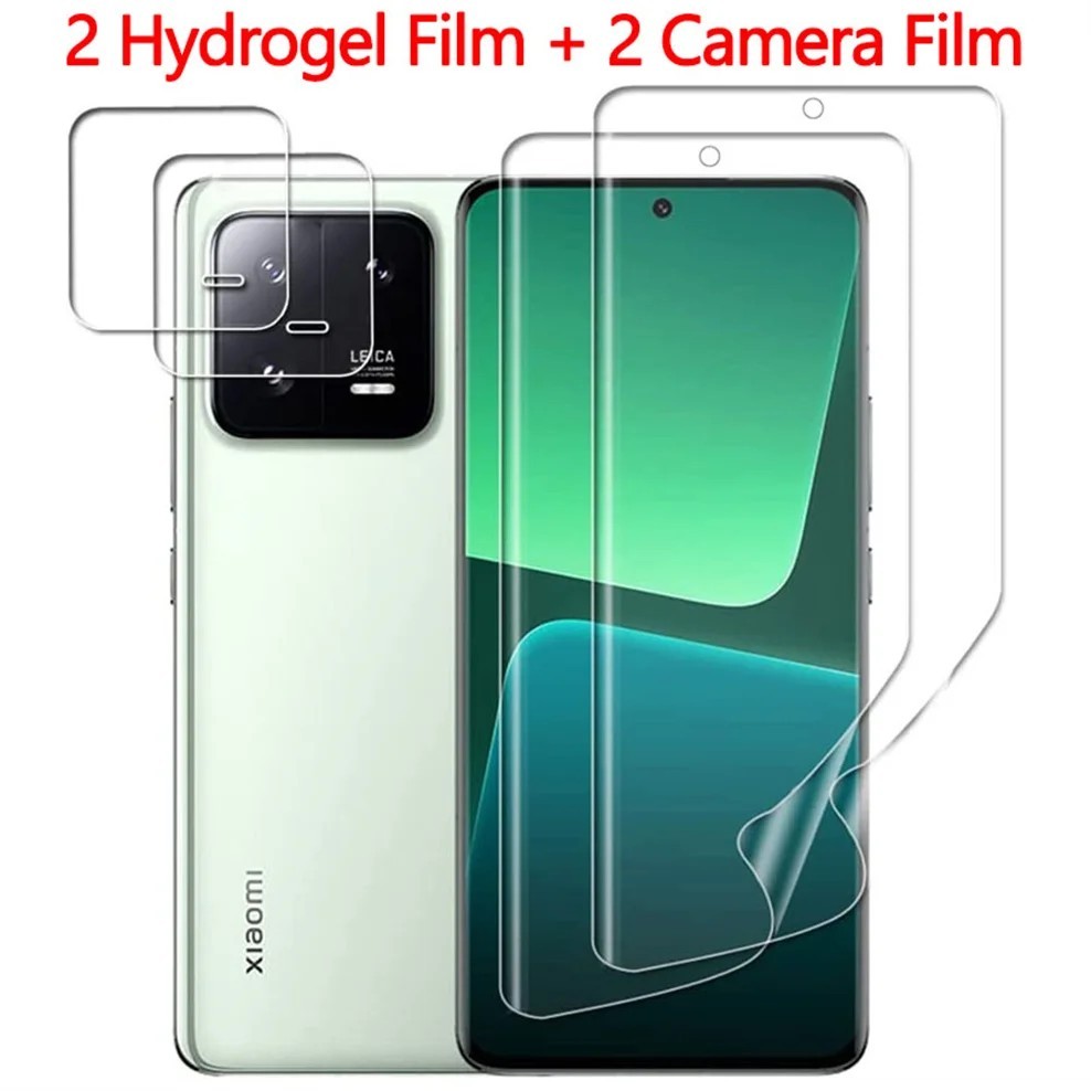 Película Hidrogel + Câmera Mi 13T Pro/Lite