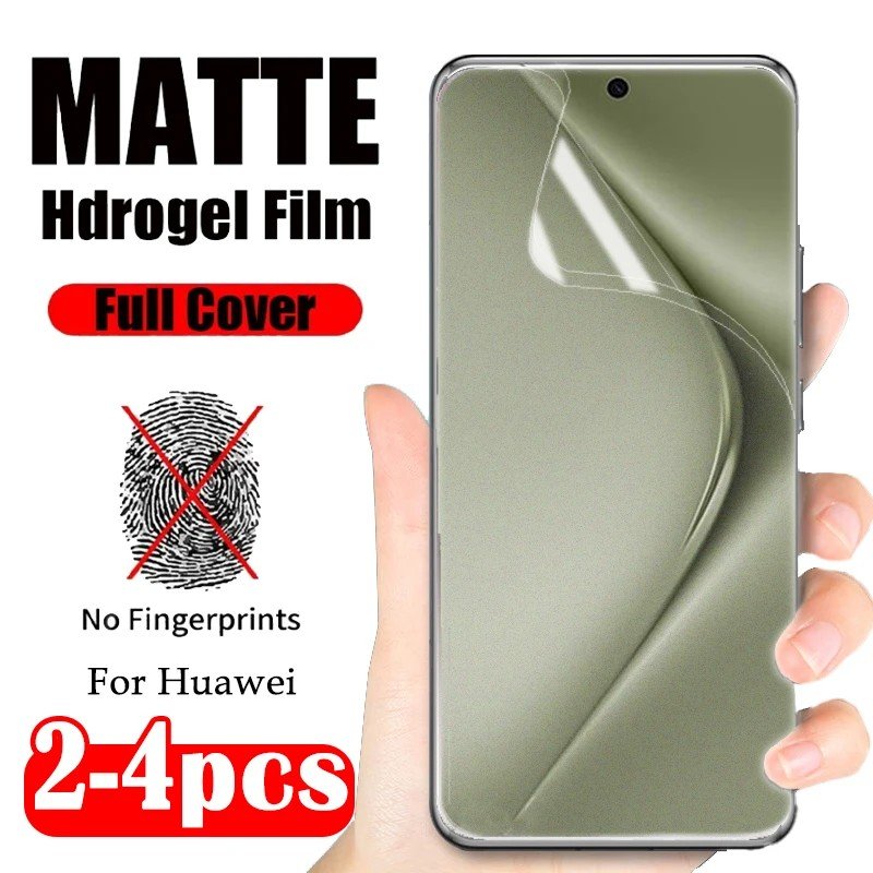 Película Hidrogel Matte Huawei: Proteção Antirreflexo!
